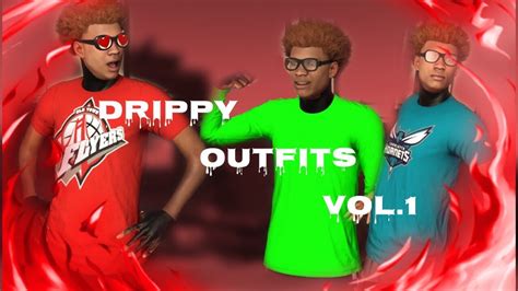 Nba 2k20 Best Drippy Outfits Part 1 Youtube