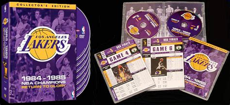 Dvd Set 1985 Nba Finals Lakers Vs Celtics Complete Series 7 Disc Se