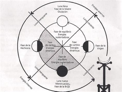 Luna Roja El Diagrama Lunar Luna Blanca Y Luna Roja Ciclo Menstrual