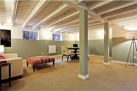 Low Basement Ceiling Ideas Home And Interior Design Ideas Basement