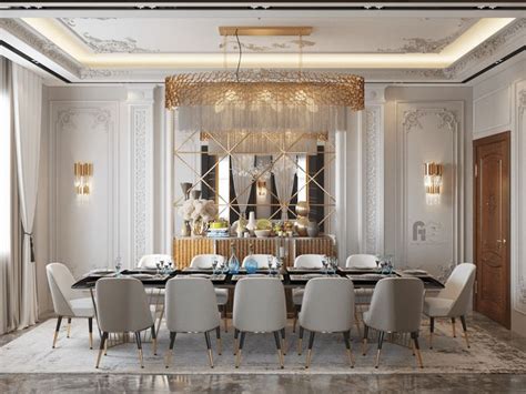 Men Majlis And Dining On Behance Dining Room Design Luxury Luxury