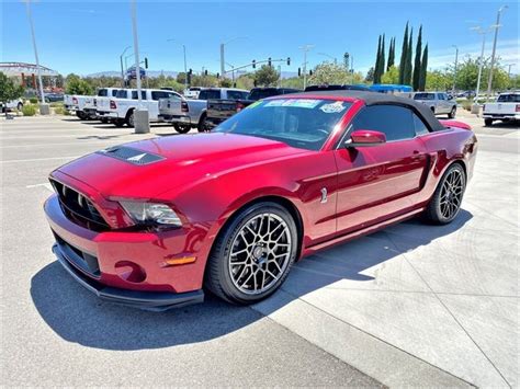 Used 2014 Ford Mustang Shelby Gt500 Convertible Rwd For Sale With