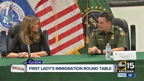 Melania Trump Visits Arizona Immigration Centers