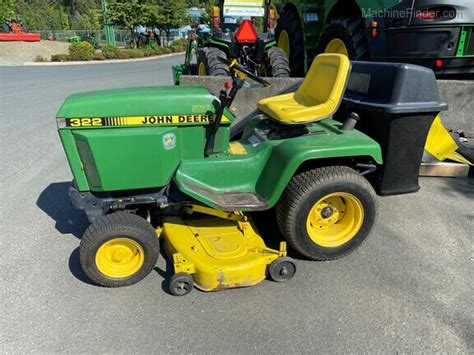 1990 John Deere 322 Lawn And Garden Tractors Machinefinder