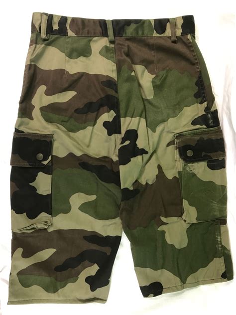 French Army Surplus Woodland Camouflage Bermuda Shorts Surplus And Lost