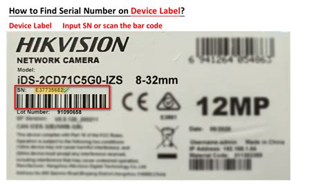 How To Check Device Serial Number Hikvision
