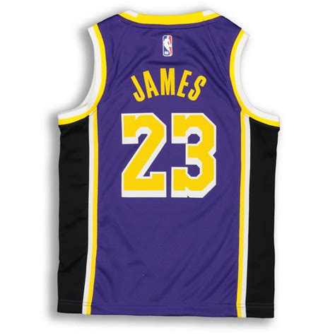 Download now for free this los angeles lakers logo transparent png picture with no background. Nike Kids Los Angeles Lakers LeBron James #23 Statement ...