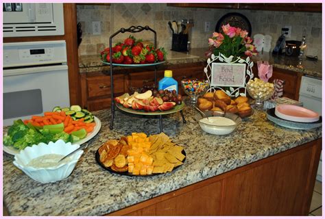 Baby shower food ideas that will wow your guests. BASEBALL, BOOKS, & BABY: Bird Themed Baby Shower!