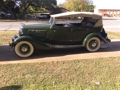 1934 Ford 4 Door 34 Ford 4 Dr Vert Reduced Price 49995 Firm