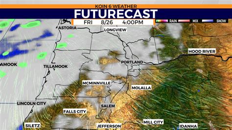 Portland Oregon Weather Forecast For Friday August 26 2022