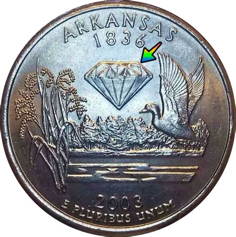 2003 Arkansas Quarter Errors Varieties And Values