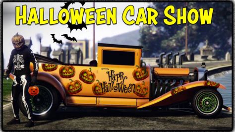 Gta 5 Online Halloween Surprise Car Show Youtube