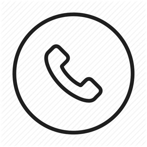Phone Icon Circle 15644 Free Icons Library