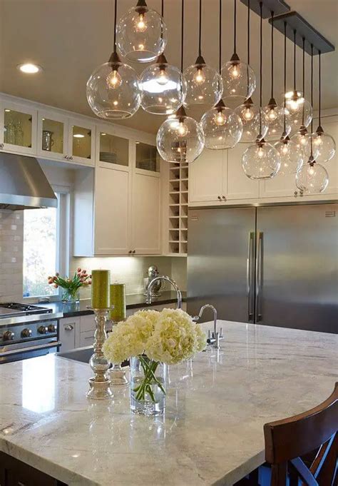30 Gorgeous Kitchen Lighting Ideas Modern Light Fixtures