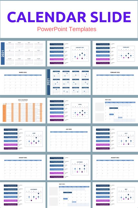 Calendar Powerpoint Templates 20 Best Design Infographic Templates In