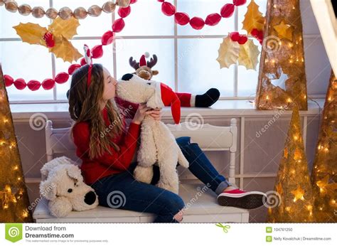 That concludes our list of best christmas gifts for teenage boyfriend. Teenage Girl With Christmas Presents Stock Photo - Image ...