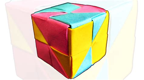 Simple Origami Cube Creative Ideas For You How To Make An Origami Cube