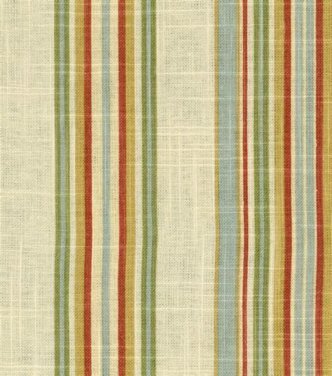 Waverly Multi Purpose Decor Fabric 55 Stripe Ensemble Robins Egg