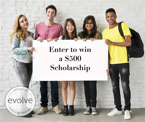 Win A 500 Scholarship Evolve College Of Massage Therapy