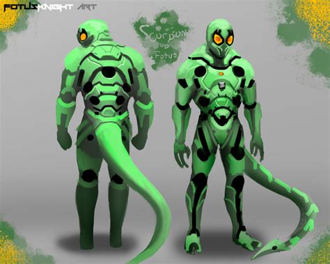Scorpion Sci Fi Concept By Fotusknight On Deviantart Marvel Concept