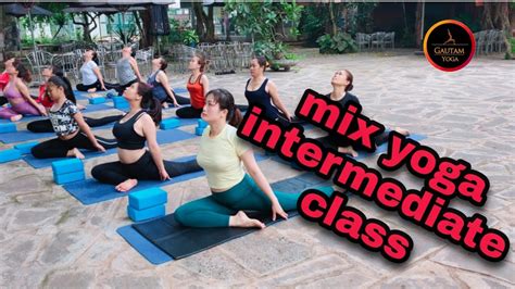 Mix Yoga Intermediate Class Youtube