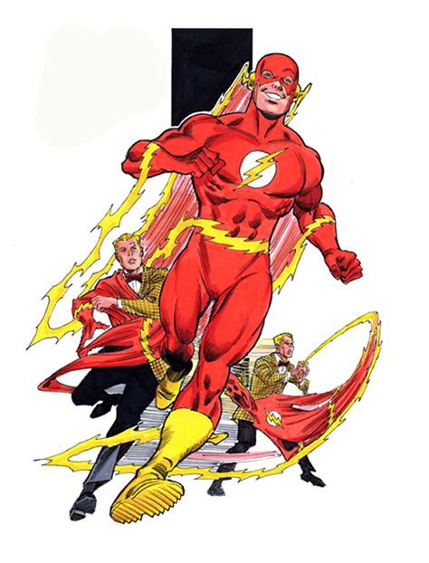 Silver Age Flash Barry Alen Por Ron Frenz Flash Comics Flash Dc