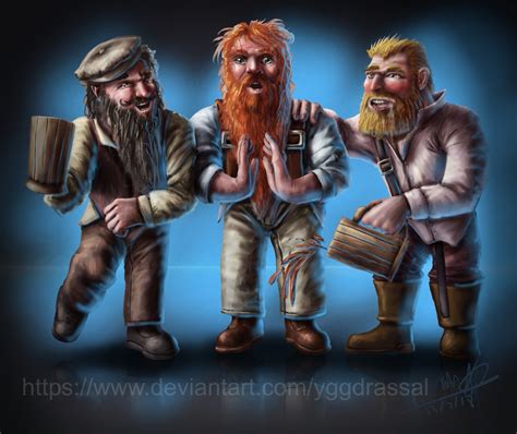 The Three Drunk Dwarves Theunexpectables Wiki Fandom