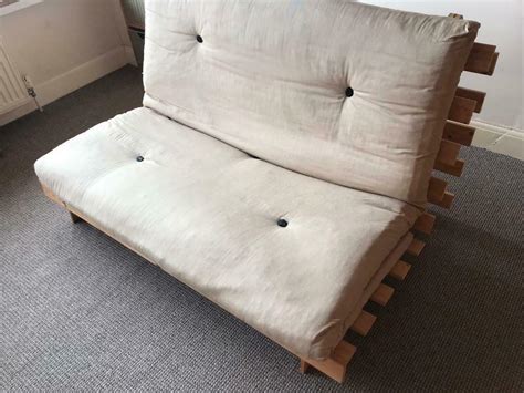 A futon is incredibly convenient and efficient. Futon with mattress | in Lowestoft, Suffolk | Gumtree