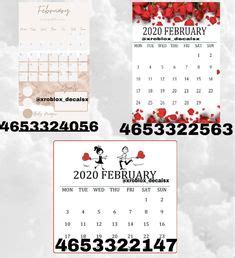 Calender Calendar Pages Holiday Decals