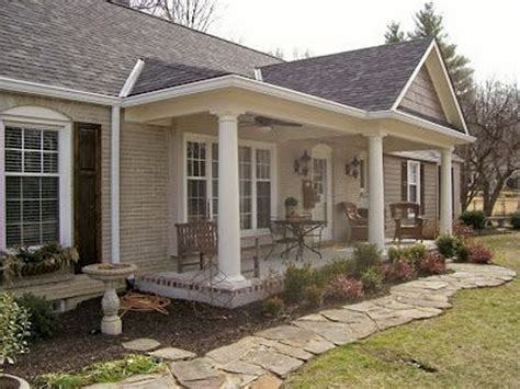 Great Front Porch Addition Ranch Remodeling Ideas 19 Onechitecture