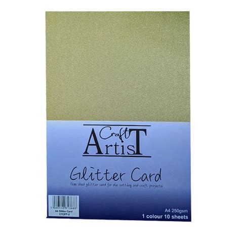 Cutting Edge Crafts Paper And Card Craft Artist® A4 Glitter Card Non