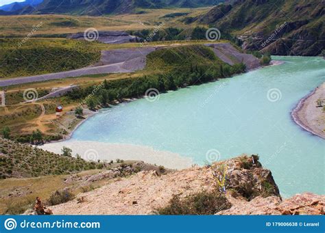 Beautiful Nature Of The Altai Mountains Rivers Mountains And Trees
