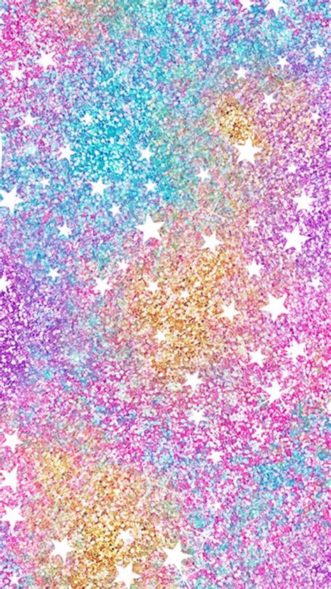 Glitter Rainbow Iphone Wallpaper In 2020 With Images