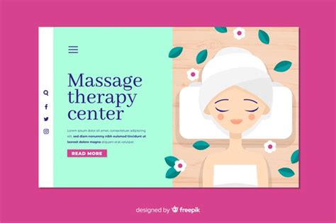 Free Massage Therapy Center Landing Page Nohat Cc