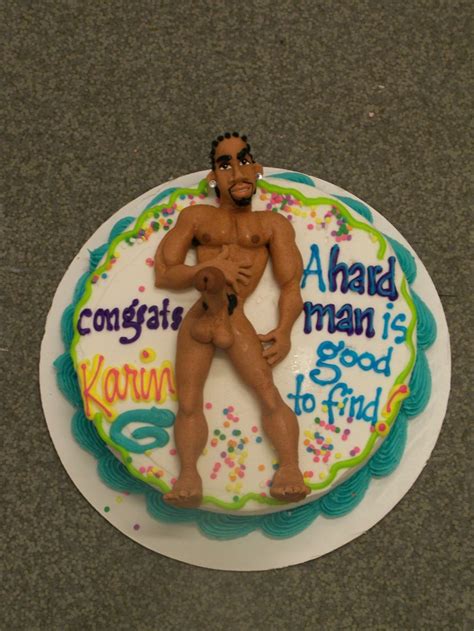 Naked Man Bachelorette Cake Le Bakery Sensual