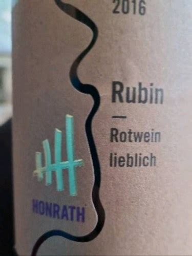 Weingut Honrath Rubin Lieblich Vivino US