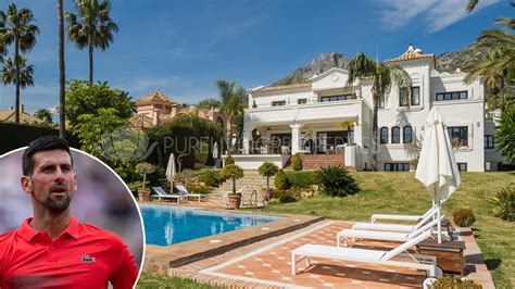 Inside Novak Djokovics Stunning New £85m Marbella Mansion He Moved