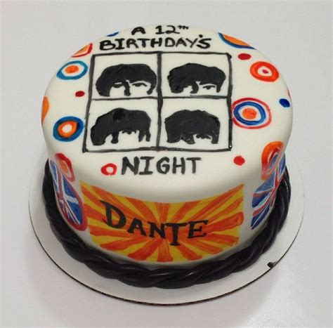 Beatles Birthday Cake By Custom Cakes By Emilie In Anchorage Alaska