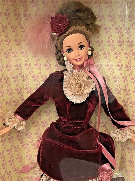 1995 Mattel Victorian Lady Barbie Doll 14900 Nrfb Ebay In 2021