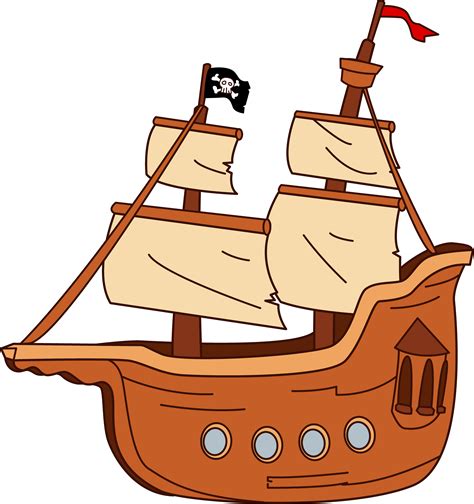 Cartoon Pirate Ship Pirate Clip Art Boat Cartoon Png Pirate Ship My XXX Hot Girl