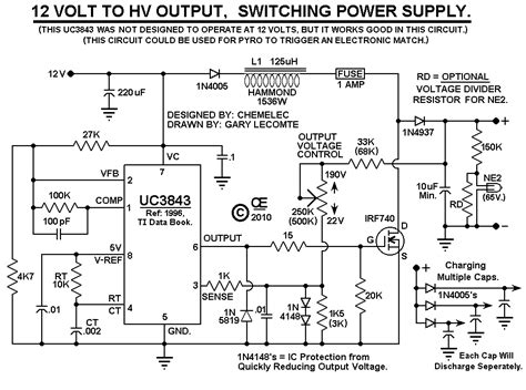 14 Uc3842 Power Supply Schematic Robhosking Diagram