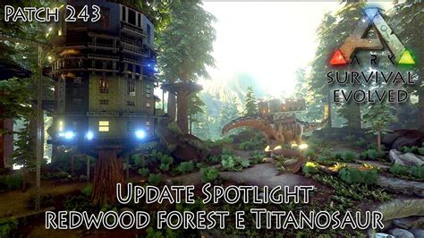 It consists of the redwood forest biome and features redwood trees with wide trunks and high treetops which can't be destroyed. ARK Update Spotlight 243 - Redwood Biome + Titanosaur ...
