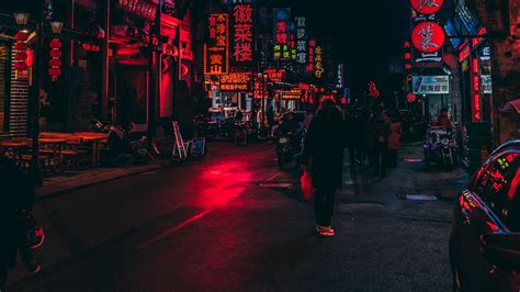 Free Images City Red Night Road Darkness Urban Area Street