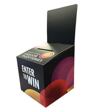 Custom Ballot Boxes | Wholesale Ballot Packaging | Promotional Ballot Boxes with Logo
