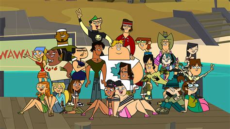 Total Drama Island Group Photo