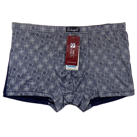 Mens Bamboo Fiber Boxers Fancy Printing Men Shorts Sexy Men Underwear