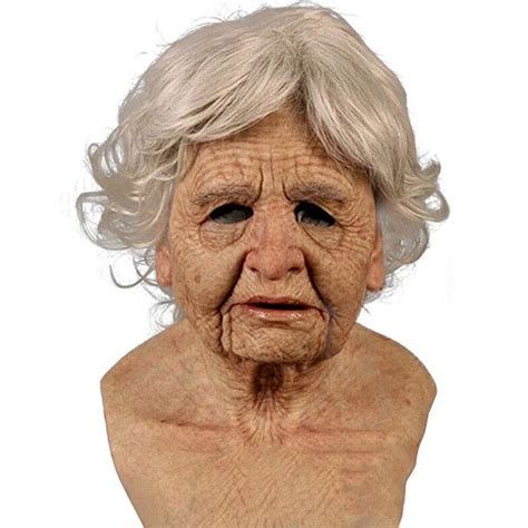Generic Halloween Latex Mask Realistic Face Old Woman Costume Party Best Price Online Jumia