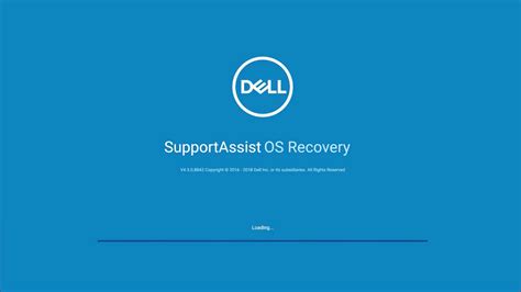 Clean Install Of Windows 10 Using Dell Support Assist Os Recovery Youtube