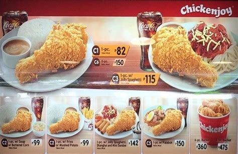 Bucket Chicken Jollibee Menu Price 2019 Philippines C