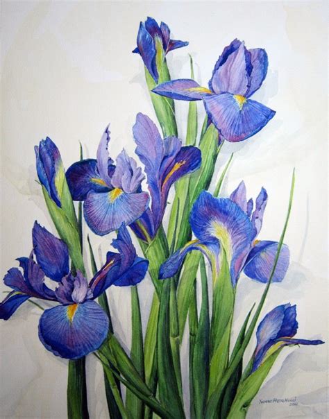 Iris Flowers Botanical By Irina Sztukowski Ubicaciondepersonascdmx